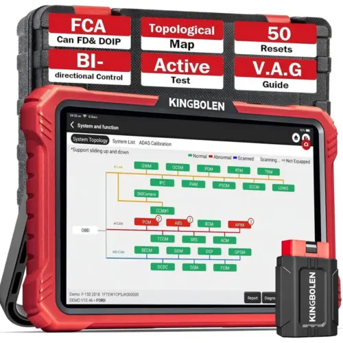 Kingbolen K10 Pro - valise de diagnostic auto multimarque — 1 Kingbolen K10 Pro - valise de diagnostic auto multimarque — 1