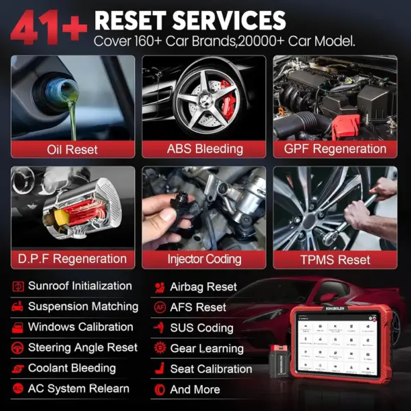 Kingbolen K10 Pro - valise de diagnostic auto multimarque — 4 Kingbolen K10 Pro - valise de diagnostic auto multimarque — 4