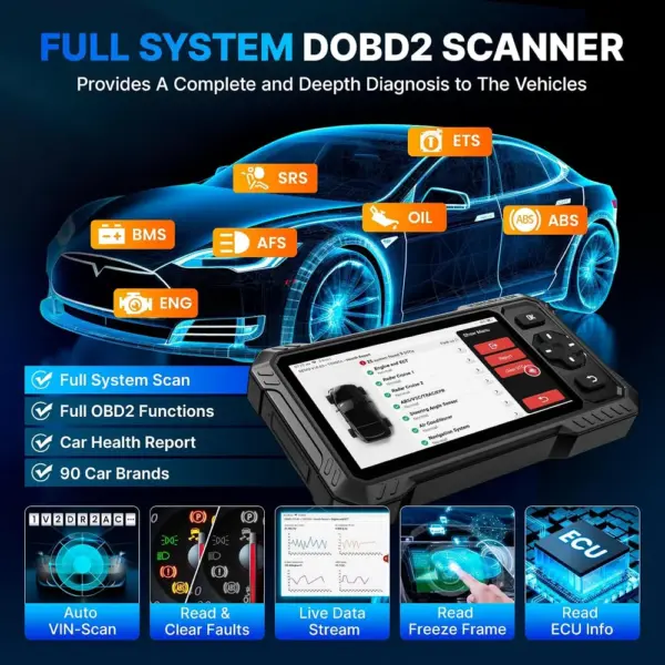 Kingbolen S6 Elite - 6.2-inch full-system diagnostic tool — 4 Kingbolen S6 Elite - 6.2-inch full-system diagnostic tool — 4