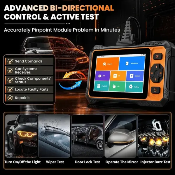 Kingbolen S6 Pro - compact 6.2-inch car diagnostic tool — 4 Kingbolen S6 Pro - compact 6.2-inch car diagnostic tool — 4