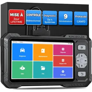 Kingbolen S608 - valise de diagnostic 4 systèmes avec tests actifs — 1