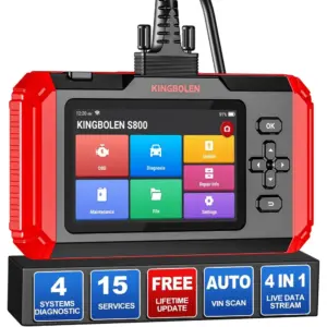 Kingbolen S800 - Diagnosegerät für 4 Systeme und 15 Services — 1