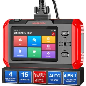 Kingbolen S800 - máquina de diagnosis de 4 sistemas y 15 servicios — 1