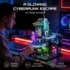 LUMIBRICKS Cyberpunk Apartment - Modular building set with lights, 2,507 pieces — 2 LUMIBRICKS Cyberpunk Apartment - Modular building set with lights, 2,507 pieces — 2
