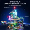 LUMIBRICKS Villa Cyberpunk - Edificio residencial modular con 21 zonas iluminadas — 3 LUMIBRICKS Villa Cyberpunk - Edificio residencial modular con 21 zonas iluminadas — 3