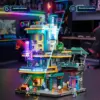 LUMIBRICKS Appartement cyberpunk - Immeuble néon modulaire à construire, 2 524 pièces et 21 zones éclairées — 2 LUMIBRICKS Appartement cyberpunk - Immeuble néon modulaire à construire, 2 524 pièces et 21 zones éclairées — 2