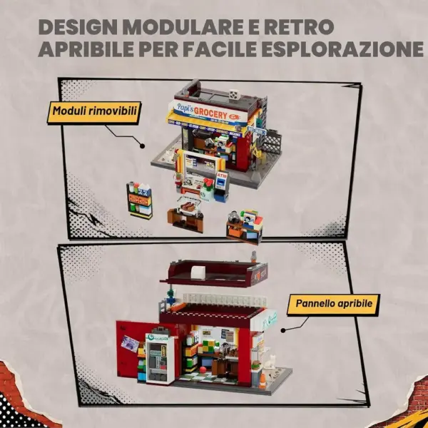 LUMIBRICKS The Bodega - bottega di quartiere newyorkese con illuminazione LED — 5 LUMIBRICKS The Bodega - bottega di quartiere newyorkese con illuminazione LED — 5