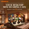 LUMIBRICKS Book Café Box - Mini modular building set with warm LED lighting, 436 pieces — 2 LUMIBRICKS Book Café Box - Mini modular building set with warm LED lighting, 436 pieces — 2