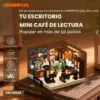 LUMIBRICKS Book-Café Box - Mini café librería iluminado de 16 × 16 — 2 LUMIBRICKS Book-Café Box - Mini café librería iluminado de 16 × 16 — 2