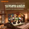 LUMIBRICKS Book-Café Box - Mini café-librairie à construire avec éclairage LED, 436 pièces — 4 LUMIBRICKS Book-Café Box - Mini café-librairie à construire avec éclairage LED, 436 pièces — 4