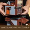 LUMIBRICKS Oficina del sheriff - Edificio del Viejo Oeste con lámparas de aceite iluminadas — 3 LUMIBRICKS Oficina del sheriff - Edificio del Viejo Oeste con lámparas de aceite iluminadas — 3