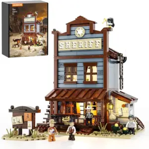 LUMIBRICKS Old West Sheriff’s Office - ufficio dello sceriffo illuminato — 1