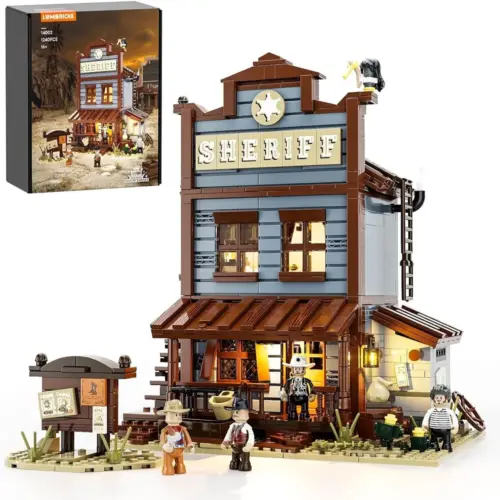 LUMIBRICKS Old West Sheriff’s Office - ufficio dello sceriffo illuminato — 1 LUMIBRICKS Old West Sheriff’s Office - ufficio dello sceriffo illuminato — 1
