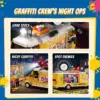 LUMIBRICKS Graffiti Crew - Street-Art-Truck mit LED-Beleuchtung — 5 LUMIBRICKS Graffiti Crew - Street-Art-Truck mit LED-Beleuchtung — 5