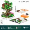LUMIBRICKS Explorer Treehouse - Cabane d’exploration dans la jungle à construire, 2 466 pièces et éclairage — 3 LUMIBRICKS Explorer Treehouse - Cabane d’exploration dans la jungle à construire, 2 466 pièces et éclairage — 3