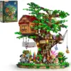 LUMIBRICKS Casa sull’albero dell’esploratore - base nella giungla con luci e cielo stellato — 1 LUMIBRICKS Casa sull’albero dell’esploratore - base nella giungla con luci e cielo stellato — 1