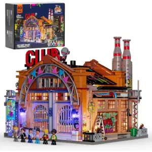 LUMIBRICKS Factory House of Music - Street-Art-Musikclub mit 24 Lichtpunkten — 1