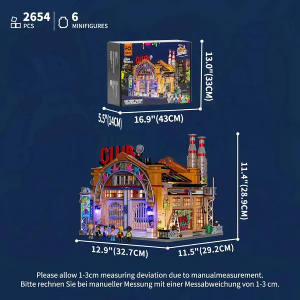 LUMIBRICKS La Fabrique musicale - Club de musique modulaire à construire, 2 654 pièces et 24 LED — 3 LUMIBRICKS La Fabrique musicale - Club de musique modulaire à construire, 2 654 pièces et 24 LED — 3