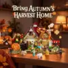 LUMIBRICKS Autumn Farmhouse - Halloween farm building set with glowing pumpkin, 1,557 pieces — 2 LUMIBRICKS Autumn Farmhouse - Halloween farm building set with glowing pumpkin, 1,557 pieces — 2
