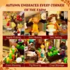 LUMIBRICKS Autumn Farmhouse - Halloween farm building set with glowing pumpkin, 1,557 pieces — 4 LUMIBRICKS Autumn Farmhouse - Halloween farm building set with glowing pumpkin, 1,557 pieces — 4