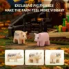 LUMIBRICKS Autumn Farmhouse - Halloween farm building set with glowing pumpkin, 1,557 pieces — 5 LUMIBRICKS Autumn Farmhouse - Halloween farm building set with glowing pumpkin, 1,557 pieces — 5