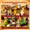 LUMIBRICKS Granja de otoño - Granja europea de Halloween con calabaza luminosa — 4 LUMIBRICKS Granja de otoño - Granja europea de Halloween con calabaza luminosa — 4