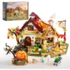 LUMIBRICKS Ferme d’automne - Ferme de récolte à construire avec éclairage LED, 1 557 pièces — 1 LUMIBRICKS Ferme d’automne - Ferme de récolte à construire avec éclairage LED, 1 557 pièces — 1