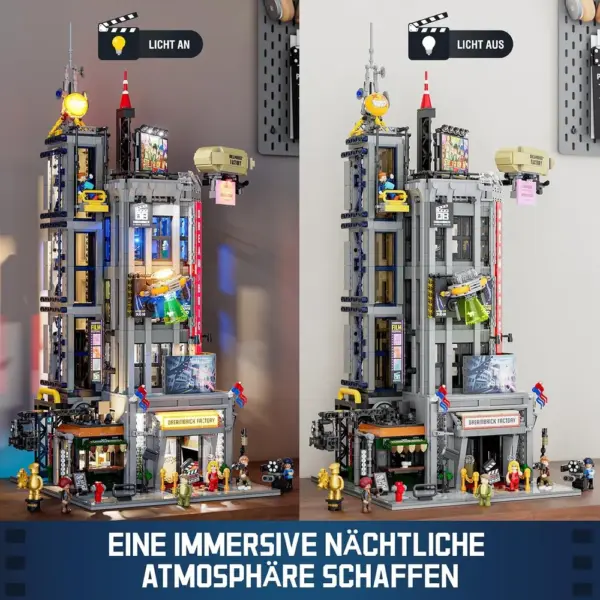 LUMIBRICKS Film Studio Tower - Filmstudio-Turm mit 36 Lichtpunkten — 2 LUMIBRICKS Film Studio Tower - Filmstudio-Turm mit 36 Lichtpunkten — 2