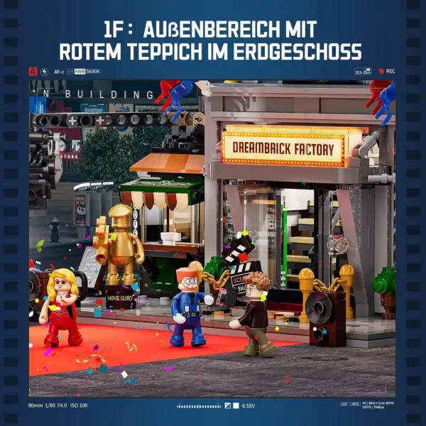 LUMIBRICKS Film Studio Tower - Filmstudio-Turm mit 36 Lichtpunkten — 5 LUMIBRICKS Film Studio Tower - Filmstudio-Turm mit 36 Lichtpunkten — 5