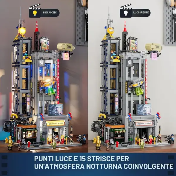 LUMIBRICKS Film Studio Tower - torre dello studio cinematografico con 36 punti luce — 4 LUMIBRICKS Film Studio Tower - torre dello studio cinematografico con 36 punti luce — 4