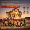 LUMIBRICKS Fortune Club Saloon - Wild West modular building set with 14 LED lights — 3 LUMIBRICKS Fortune Club Saloon - Wild West modular building set with 14 LED lights — 3