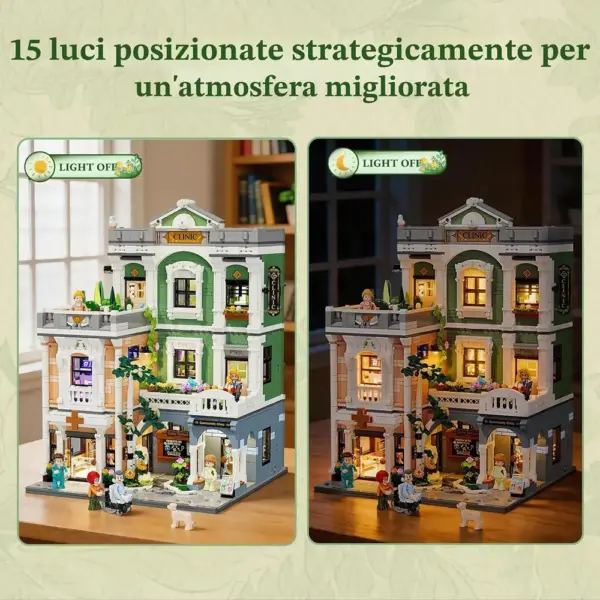 LUMIBRICKS Greenway Clinic - clinica di quartiere modulare con illuminazione LED — 2 LUMIBRICKS Greenway Clinic - clinica di quartiere modulare con illuminazione LED — 2