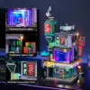 LUMIBRICKS Hacker-Detektei - Cyberpunk-Bauset mit Café und LED — 4 LUMIBRICKS Hacker-Detektei - Cyberpunk-Bauset mit Café und LED — 4