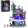 LUMIBRICKS Detective’s Office - Cyberpunk modular building set with LED lighting, 2,134 pieces — 1 LUMIBRICKS Detective’s Office - Cyberpunk modular building set with LED lighting, 2,134 pieces — 1
