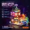 LUMIBRICKS Izakaya - Cyberpunk Japanese alley building set, 1,987 pieces and 20 light points — 2 LUMIBRICKS Izakaya - Cyberpunk Japanese alley building set, 1,987 pieces and 20 light points — 2