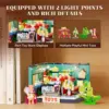LUMIBRICKS Toy Store Box - Mini modular toy shop with warm LED lighting, 426 pieces — 4 LUMIBRICKS Toy Store Box - Mini modular toy shop with warm LED lighting, 426 pieces — 4