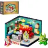 LUMIBRICKS Tienda de juguetes - Mini tienda iluminada de 16 × 16 con payaso y monstruo — 1 LUMIBRICKS Tienda de juguetes - Mini tienda iluminada de 16 × 16 con payaso y monstruo — 1