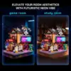 LUMIBRICKS Manga Shop - Cyberpunk modular building set with LED lighting, 1,699 pieces — 5 LUMIBRICKS Manga Shop - Cyberpunk modular building set with LED lighting, 1,699 pieces — 5