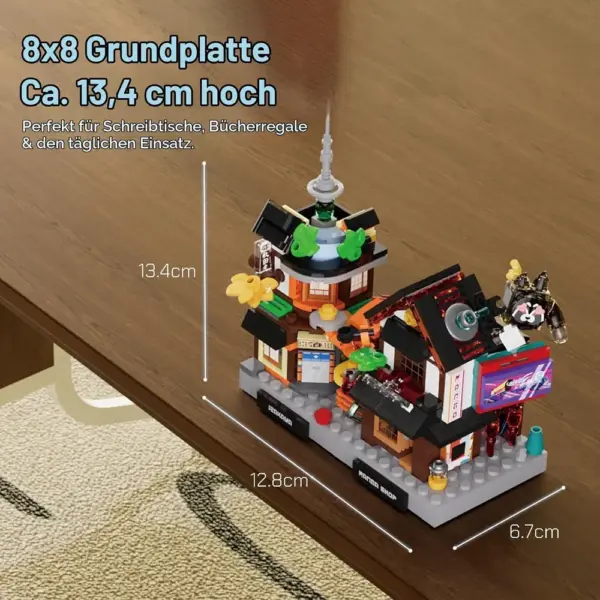 LUMIBRICKS Micro Izakaya & Manga Shop - Cyberpunk-Miniatur — 3 LUMIBRICKS Micro Izakaya & Manga Shop - Cyberpunk-Miniatur — 3