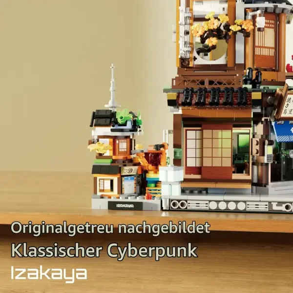 LUMIBRICKS Micro Izakaya & Manga Shop - Cyberpunk-Miniatur — 5 LUMIBRICKS Micro Izakaya & Manga Shop - Cyberpunk-Miniatur — 5