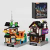 LUMIBRICKS Micro Izakaya & Manga Shop - Mini cyberpunk street scene, 388 pieces — 1 LUMIBRICKS Micro Izakaya & Manga Shop - Mini cyberpunk street scene, 388 pieces — 1
