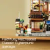 LUMIBRICKS Micro Izakaya & Manga Shop - Mini escena cyberpunk japonesa de 388 piezas — 5 LUMIBRICKS Micro Izakaya & Manga Shop - Mini escena cyberpunk japonesa de 388 piezas — 5
