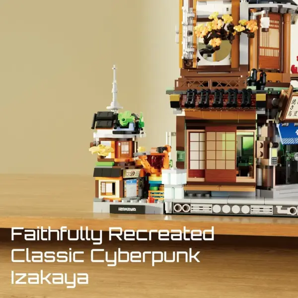 LUMIBRICKS Micro Izakaya & Manga Shop - angolo di strada cyberpunk in miniatura — 5 LUMIBRICKS Micro Izakaya & Manga Shop - angolo di strada cyberpunk in miniatura — 5