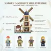 LUMIBRICKS Dutch Windmill Millhouse - Holländische Windmühle mit Kurbel und LED — 4 LUMIBRICKS Dutch Windmill Millhouse - Holländische Windmühle mit Kurbel und LED — 4