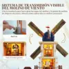 LUMIBRICKS Molino holandés - Molino de viento con aspas giratorias y panadería iluminada — 5 LUMIBRICKS Molino holandés - Molino de viento con aspas giratorias y panadería iluminada — 5