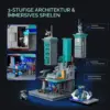 LUMIBRICKS Neon Tech Station - Cyberpunk-Datenturm mit LED-Kern — 3 LUMIBRICKS Neon Tech Station - Cyberpunk-Datenturm mit LED-Kern — 3