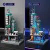 LUMIBRICKS Neon Tech Station - stazione dati cyberpunk illuminata — 4 LUMIBRICKS Neon Tech Station - stazione dati cyberpunk illuminata — 4