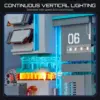 LUMIBRICKS Neon Tech Station - stazione dati cyberpunk illuminata — 5 LUMIBRICKS Neon Tech Station - stazione dati cyberpunk illuminata — 5