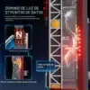 LUMIBRICKS Neon Tech Tower - Rascacielos cyberpunk con flujo de luz LED — 2 LUMIBRICKS Neon Tech Tower - Rascacielos cyberpunk con flujo de luz LED — 2