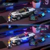 LUMIBRICKS Véhicule de patrouille de police - Voiture de police flottante à construire avec LED et drone, 372 pièces — 4 LUMIBRICKS Véhicule de patrouille de police - Voiture de police flottante à construire avec LED et drone, 372 pièces — 4